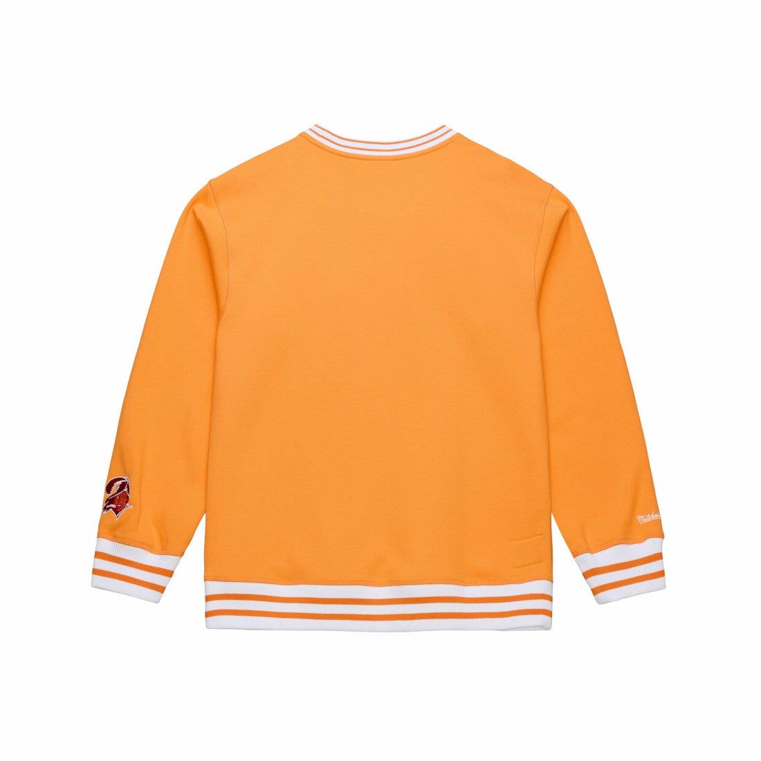 Mitchell & Ness Tampa Bay Buccaneers 50th Season Coaches Sweatshirt – Orange