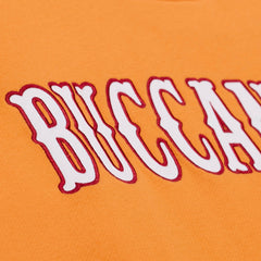 Mitchell & Ness Tampa Bay Buccaneers 50th Season Coaches Sweatshirt – Orange