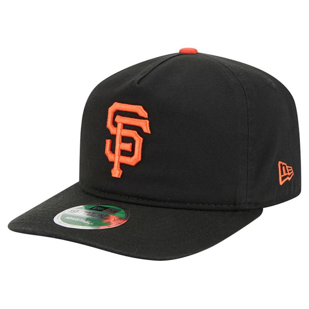 San Francisco Giants New Era Team 19TWENTY Adjustable Hat - Black - New Era Lifestyle