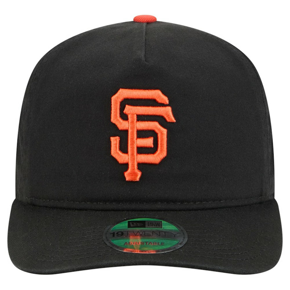San Francisco Giants New Era Team 19TWENTY Adjustable Hat - Black - New Era Lifestyle