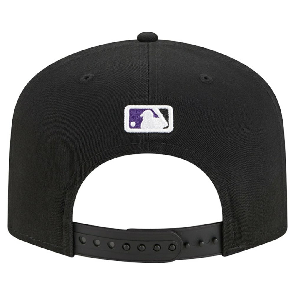 Colorado Rockies New Era Team 19TWENTY Adjustable Hat - Black - New Era Discount