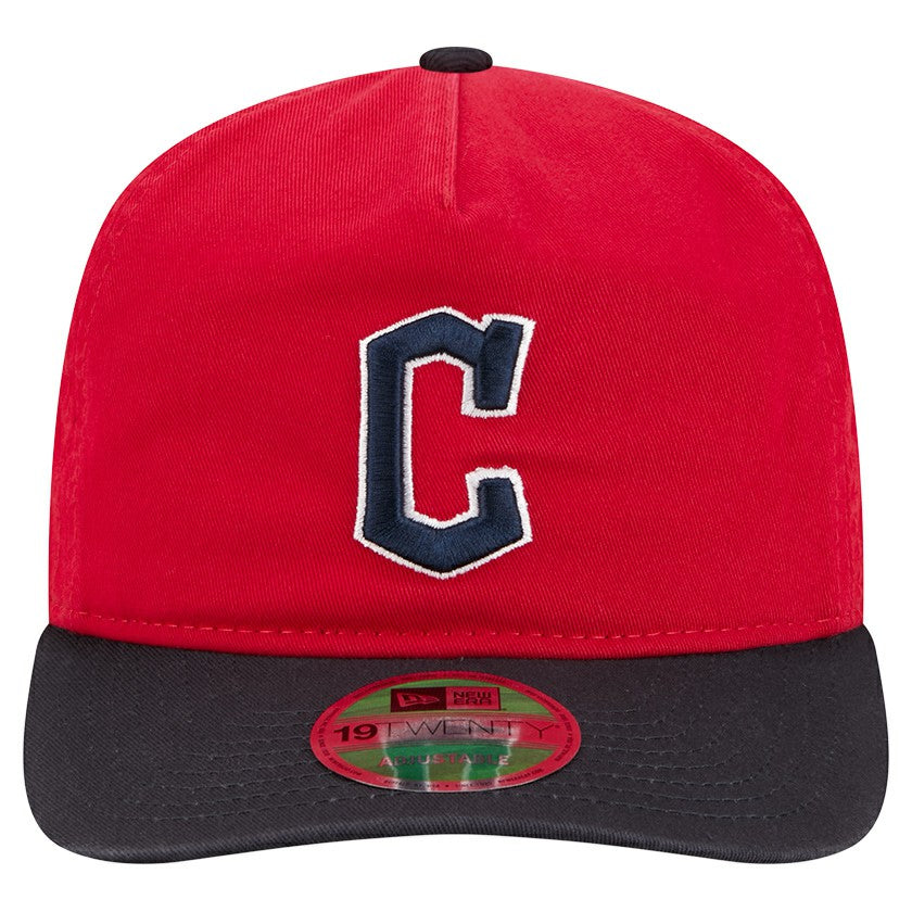 Cleveland Guardians New Era Team 19TWENTY Adjustable Hat - Red - New Era Discount