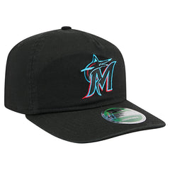 Miami Marlins New Era Team 19TWENTY Adjustable Hat - Black - New Era Discount