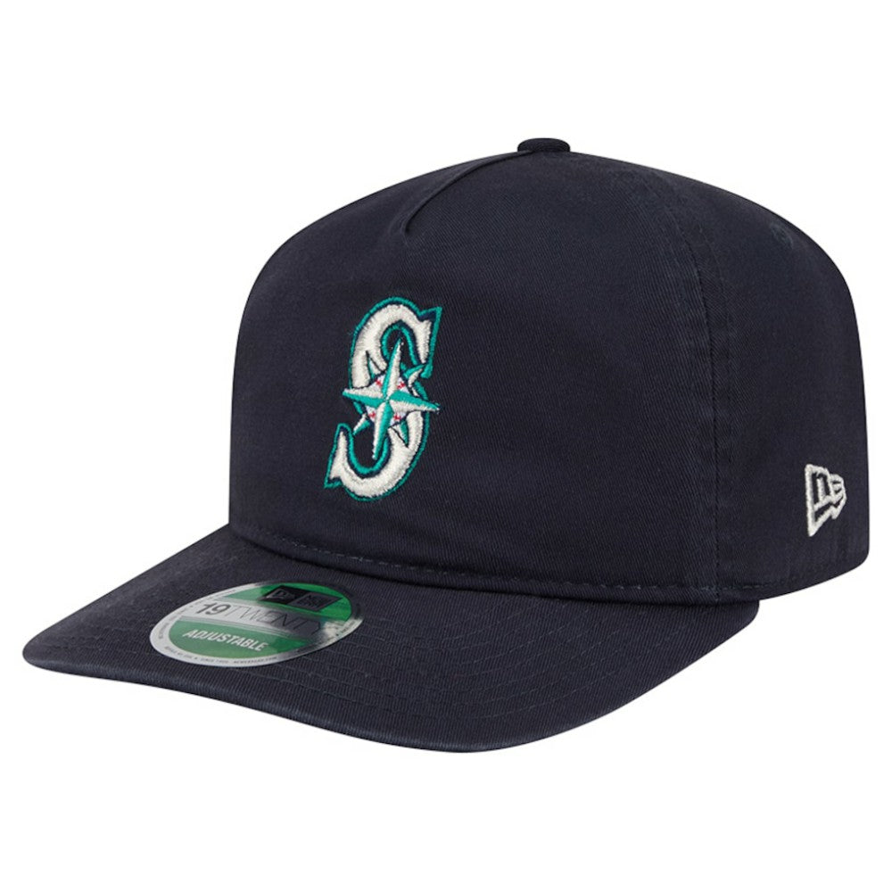 Seattle Mariners New Era Team 19TWENTY Adjustable Hat - Navy - New Era Lifestyle