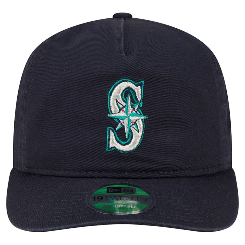 Seattle Mariners New Era Team 19TWENTY Adjustable Hat - Navy - New Era Lifestyle