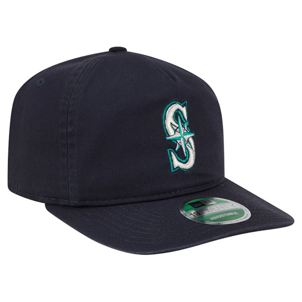 Seattle Mariners New Era Team 19TWENTY Adjustable Hat - Navy - New Era Lifestyle