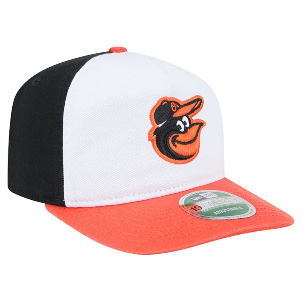 Baltimore Orioles New Era Team 19TWENTY Adjustable Hat - White - New Era Lifestyle
