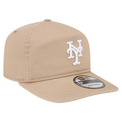 New York Mets New Era Cam 19TWENTY Adjustable Hat - Light Beige - New Era Discount