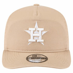 Houston Astros New Era Cam 19TWENTY Adjustable Hat - Light Beige - New Era Lifestyle