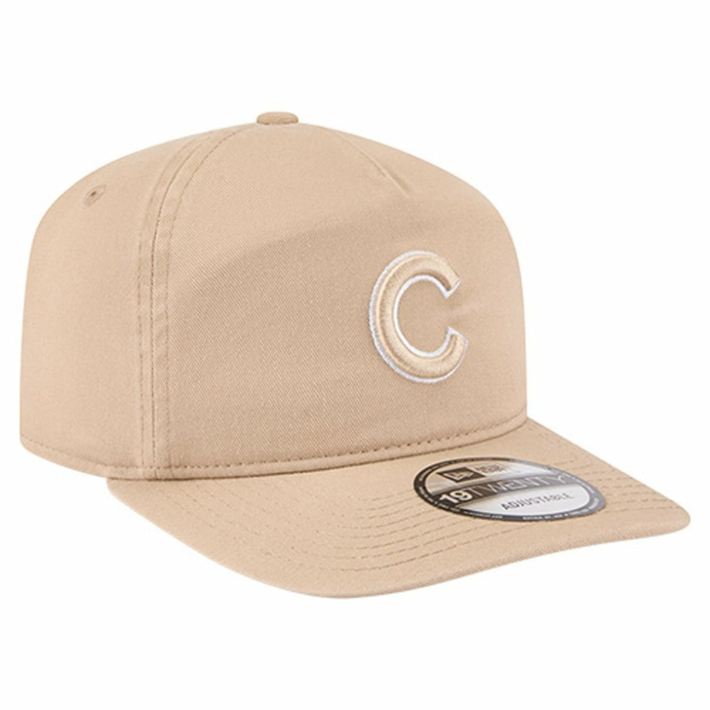 Chicago Cubs New Era Cam 19TWENTY Adjustable Hat - Light Beige - New Era Online