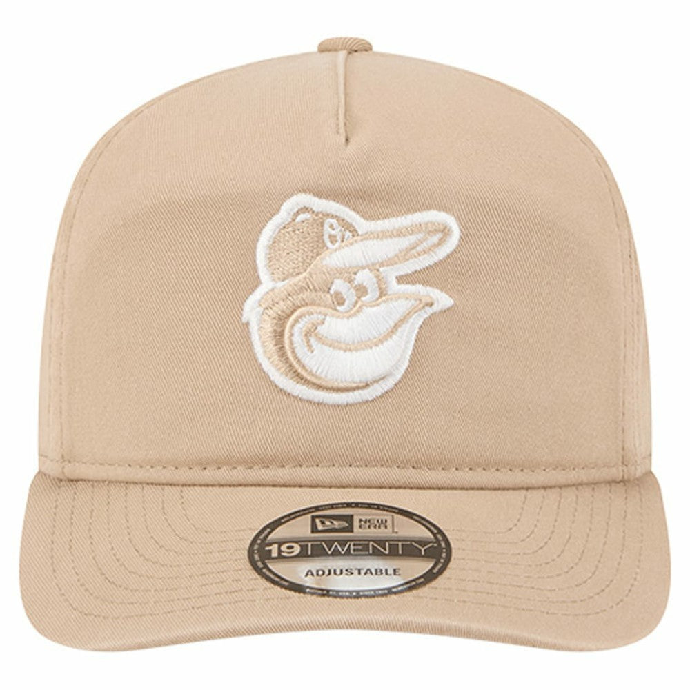 Baltimore Orioles New Era Cam 19TWENTY Adjustable Hat - Light Beige - New Era on Sale