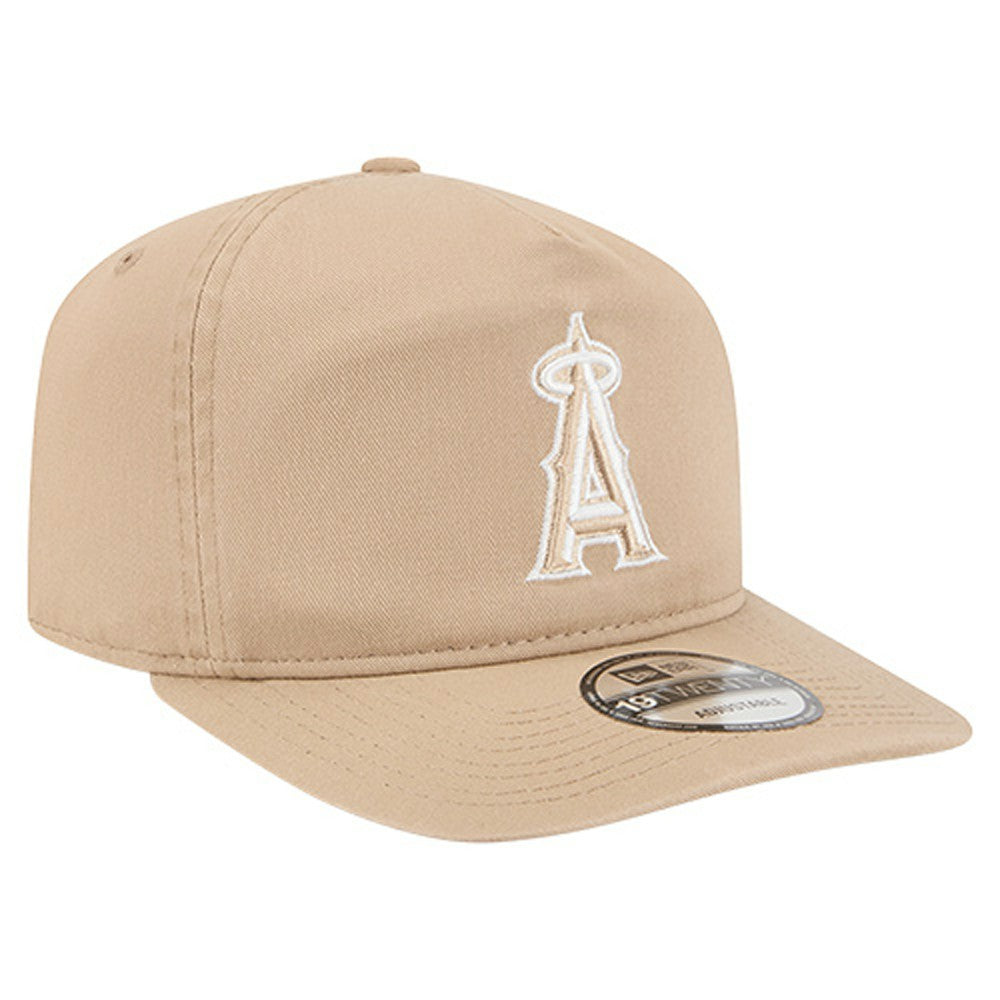 Los Angeles Angels New Era Cam 19TWENTY Adjustable Hat - Light Beige - New Era Discount