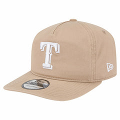 Texas Rangers New Era Cam 19TWENTY Adjustable Hat - Light Beige - New Era Discount