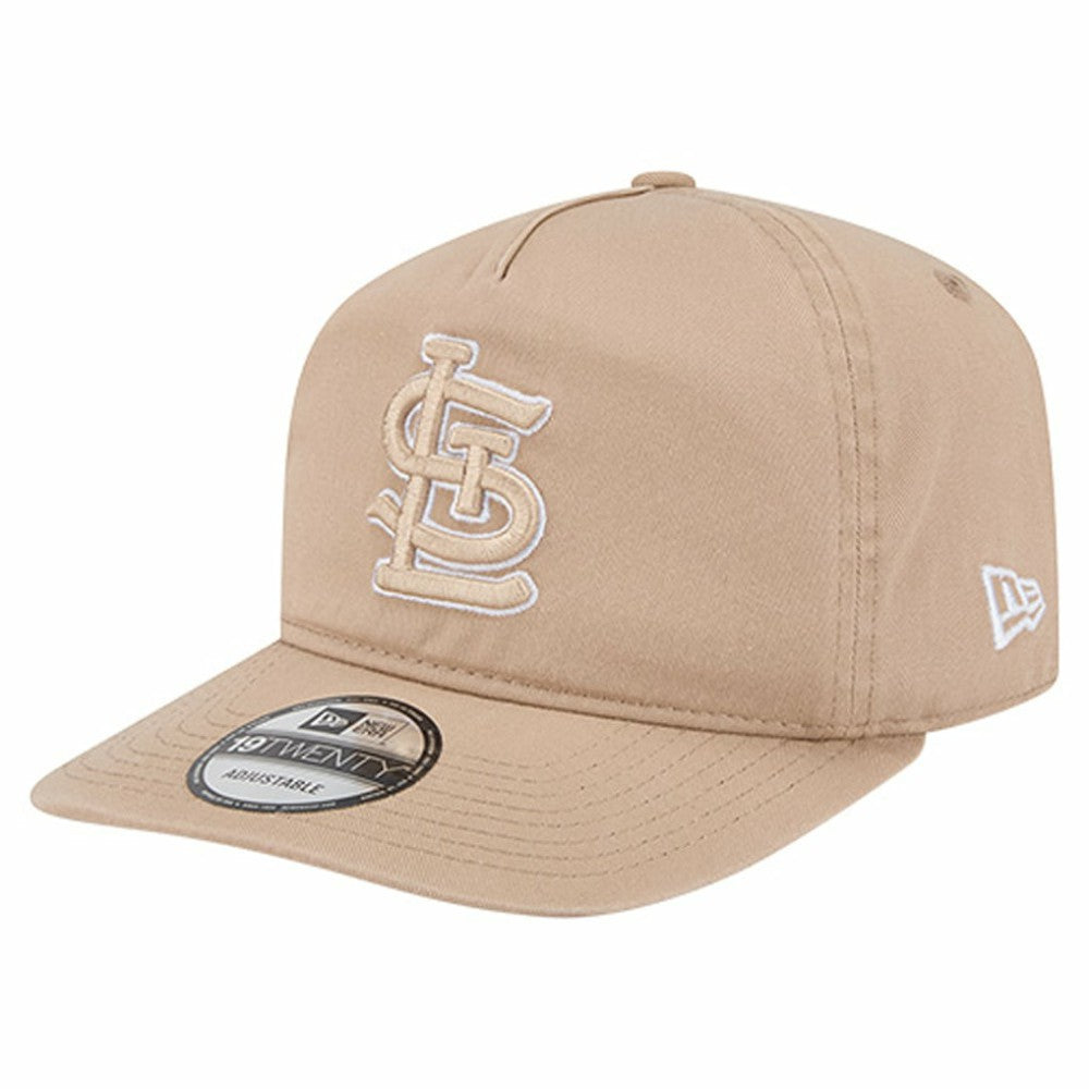 St. Louis Cardinals New Era Cam 19TWENTY Adjustable Hat - Light Beige - New Era Sale