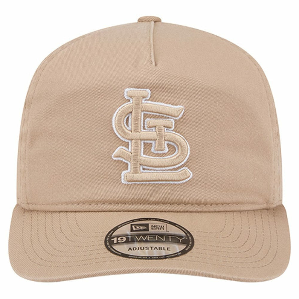 St. Louis Cardinals New Era Cam 19TWENTY Adjustable Hat - Light Beige - New Era Sale