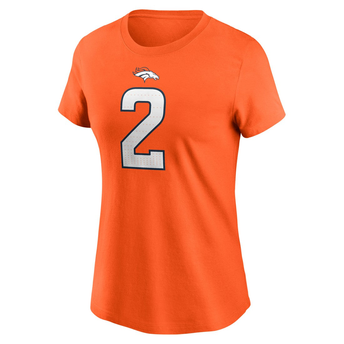 Nike Patrick Surtain II Denver Broncos Women's Player Name & Number T-Shirt Orange