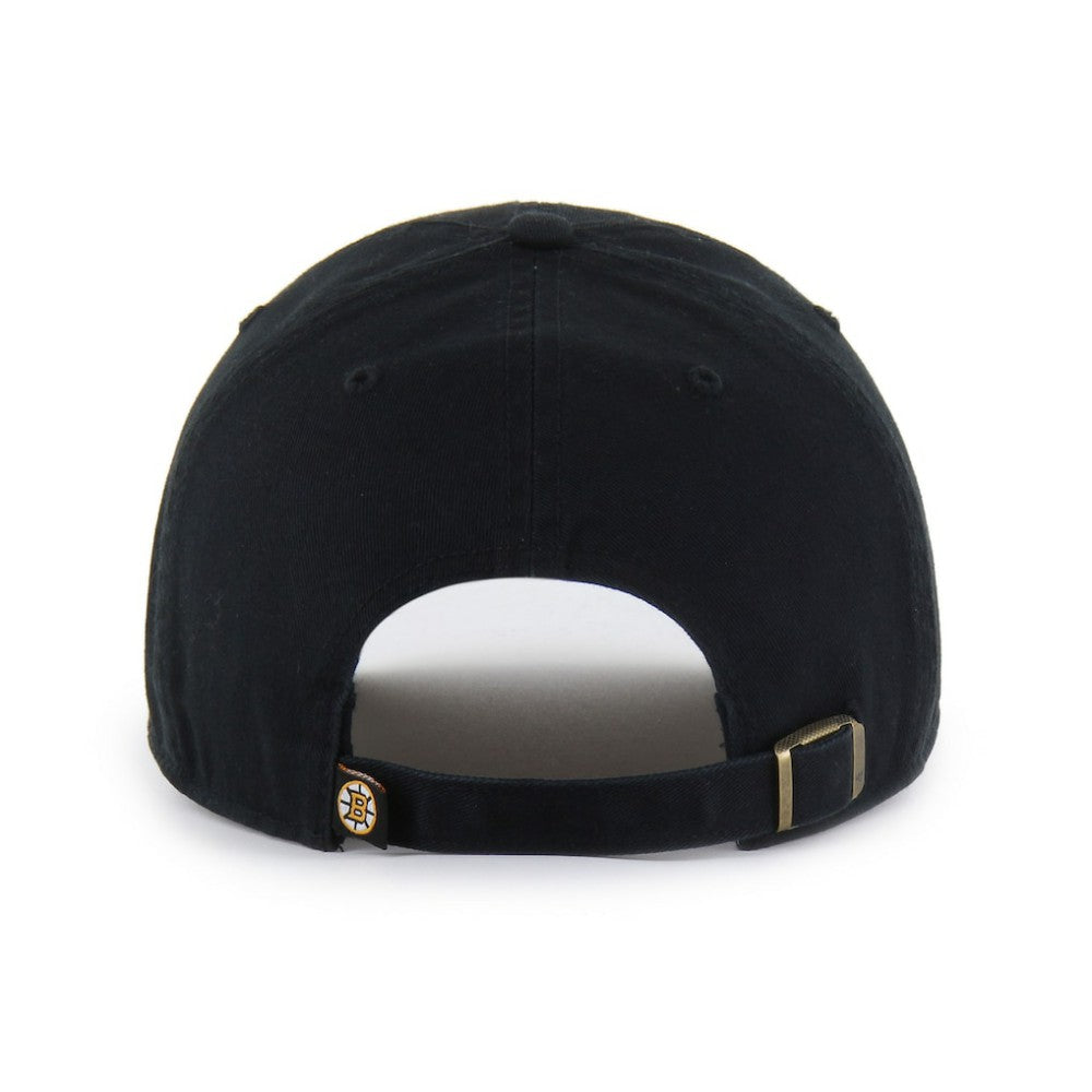 Boston Bruins '47 Core Logo Clean Up Adjustable Hat - Black - NHL 202909094