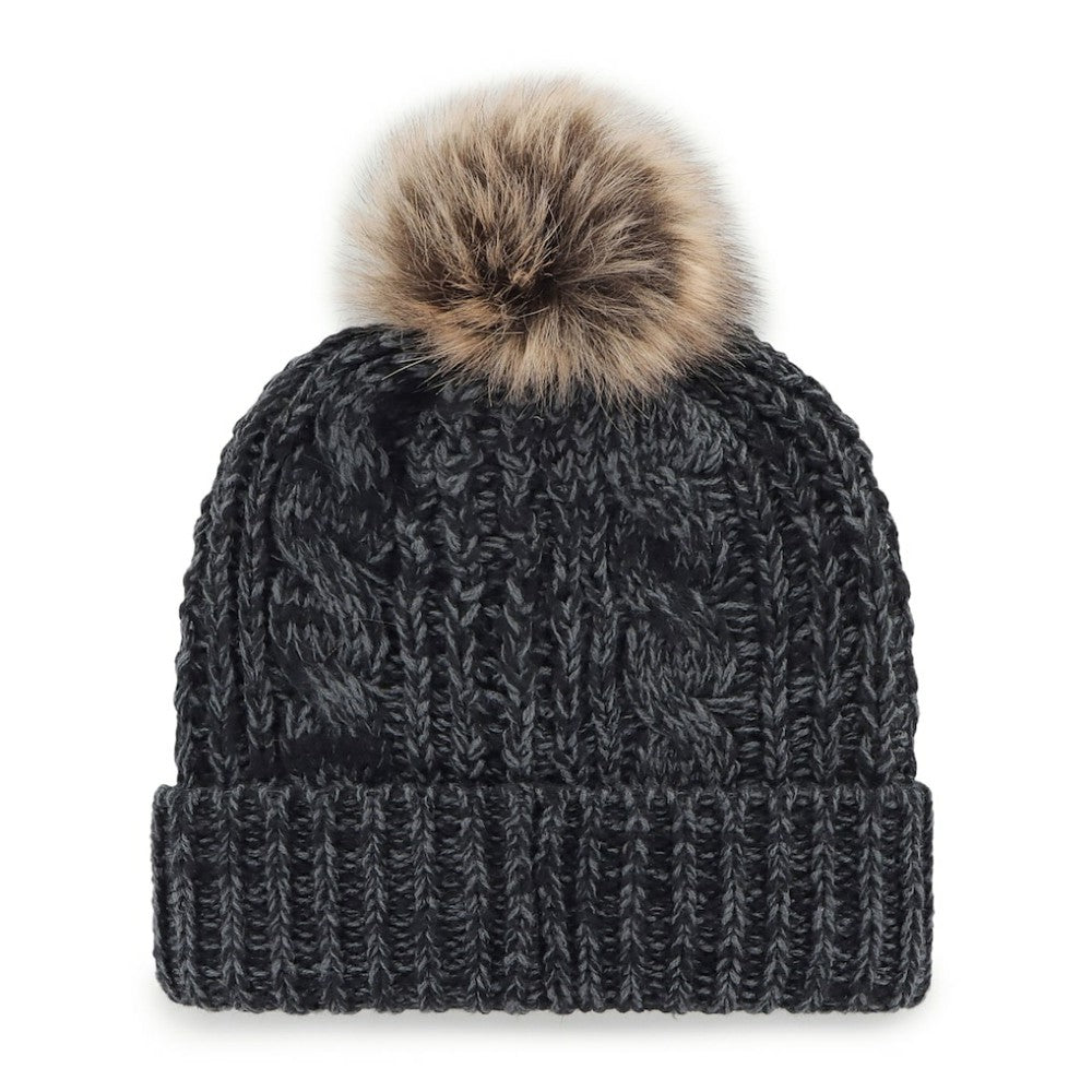 Boston Bruins '47 Women's Meeko Cuffed Knit Hat - Black - NHL 202909141