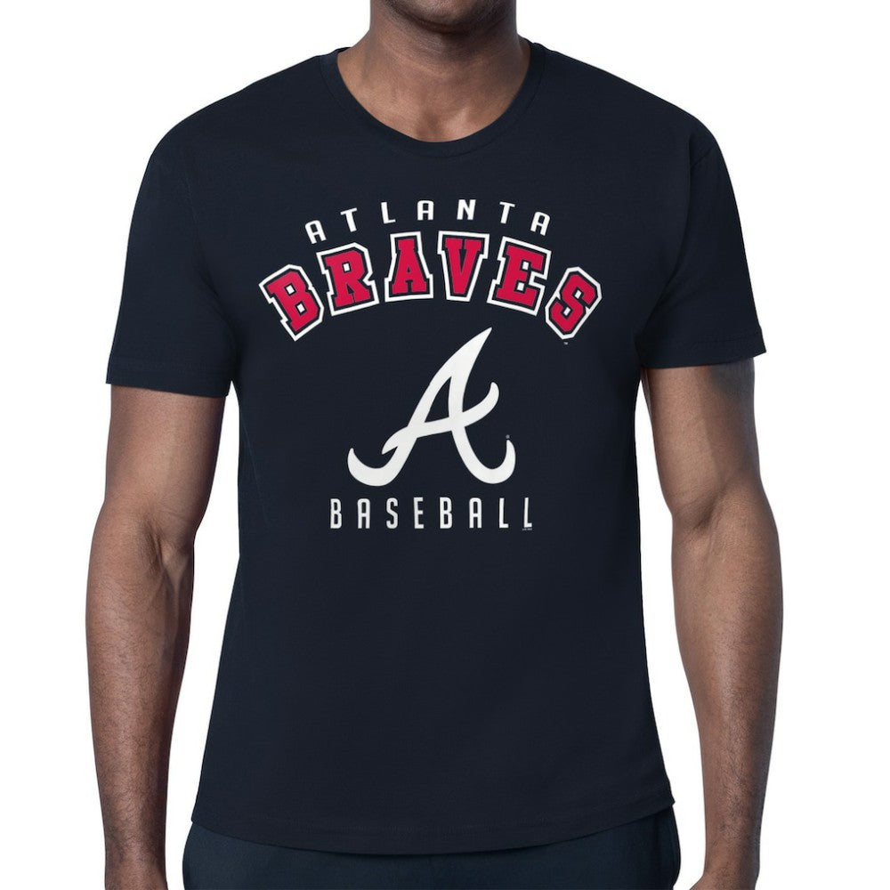 Atlanta Braves Starter Team Logo T-Shirt - Navy - MLB Discount