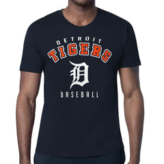 Detroit Tigers Starter Team Logo T-Shirt - Navy - MLB Sale