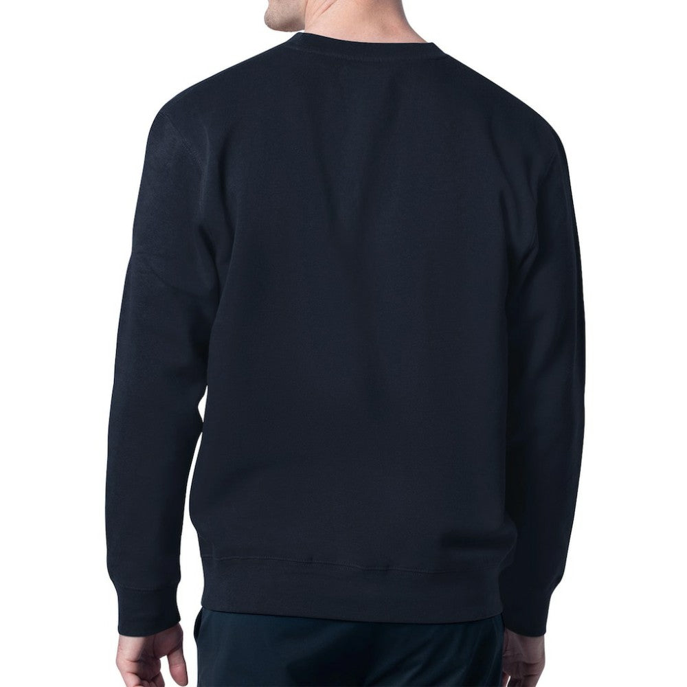 Detroit Tigers Starter Team Logo Fleece Pullover Sweatshirt - Navy - MLB Online