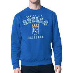 Kansas City Royals Starter Team Logo Fleece Pullover Sweatshirt - Royal - MLB Online