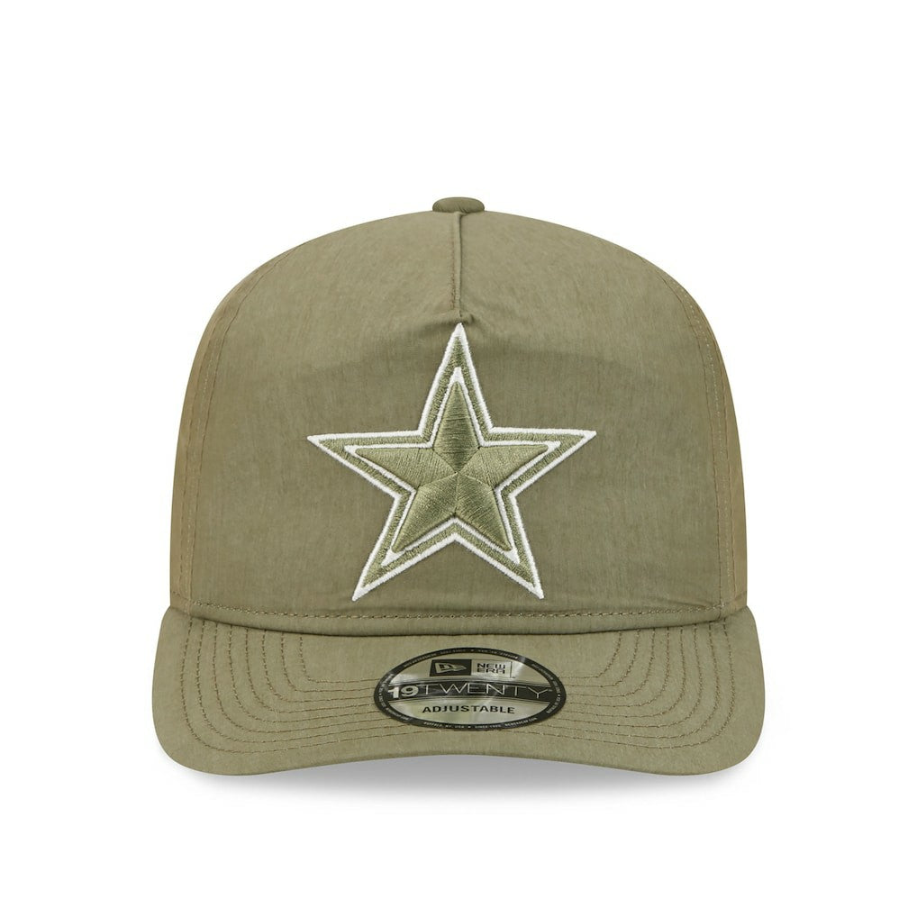 Dallas Cowboys New Era Male Adult Nylon 19TWENTY Adjustable Hat Olive