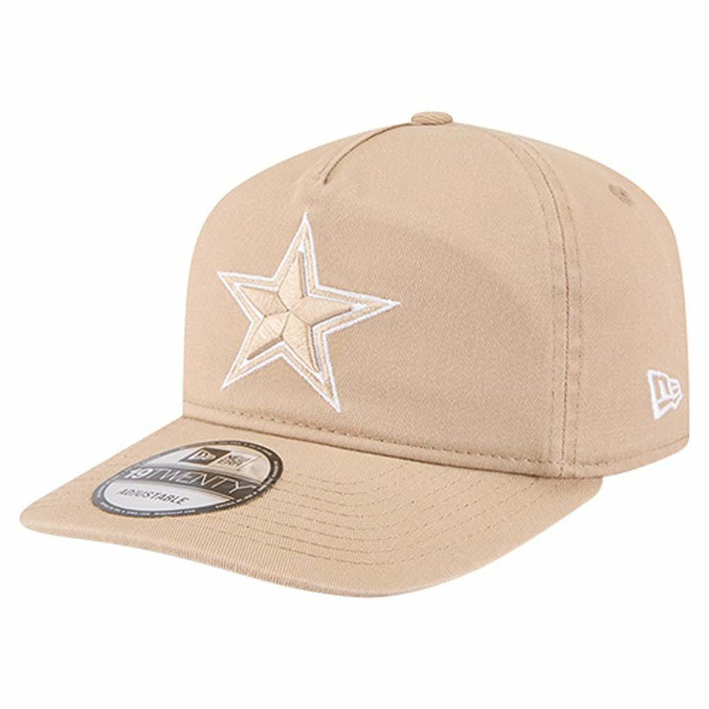 Dallas Cowboys New Era 19TWENTY Adjustable Hat Tan