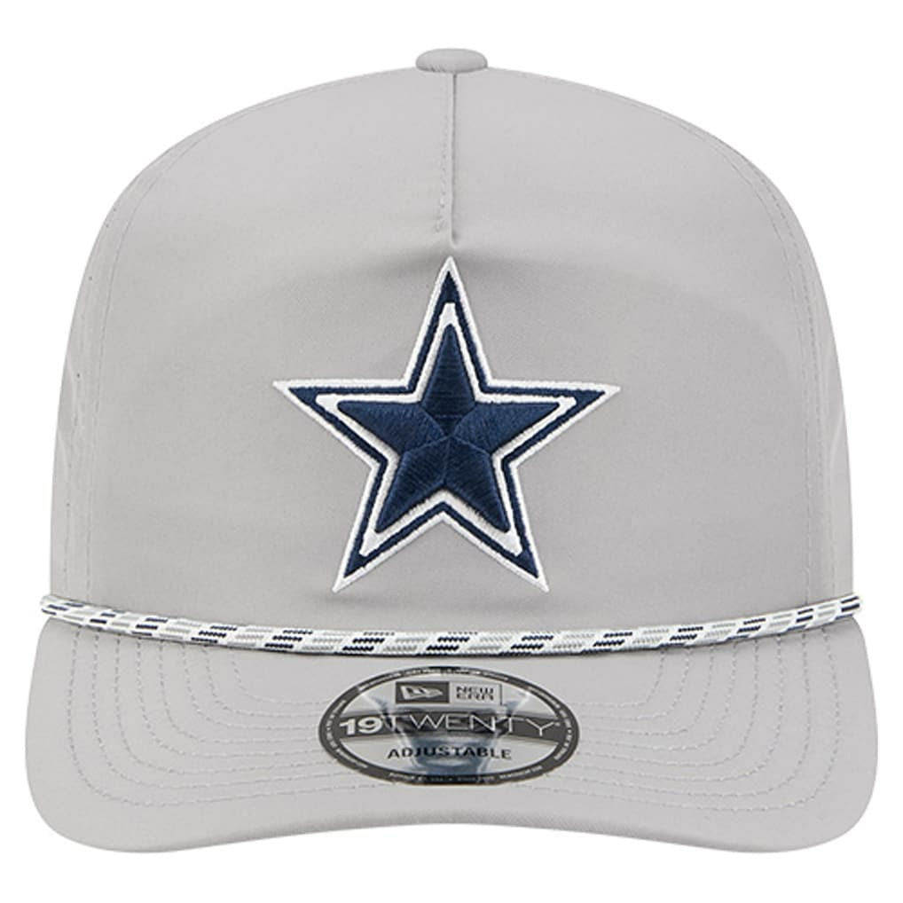 Dallas Cowboys New Era Rope 19TWENTY Hat Gray