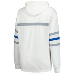 Mitchell & Ness Detroit Lions Women's Plus Size Head Coach Throwback Pullover Hoodie White