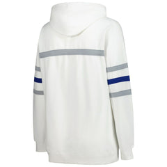 Mitchell & Ness Buffalo Bills Women's Plus Size Head Coach Throwback Pullover Hoodie White