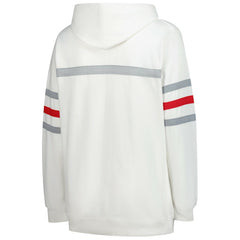 Mitchell & Ness San Francisco 49ers Women's Plus Size Head Coach Throwback Pullover Hoodie White