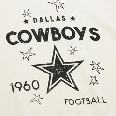 Mitchell & Ness Dallas Cowboys Women's Plus Size Shooting Star Sweatshirt Cream