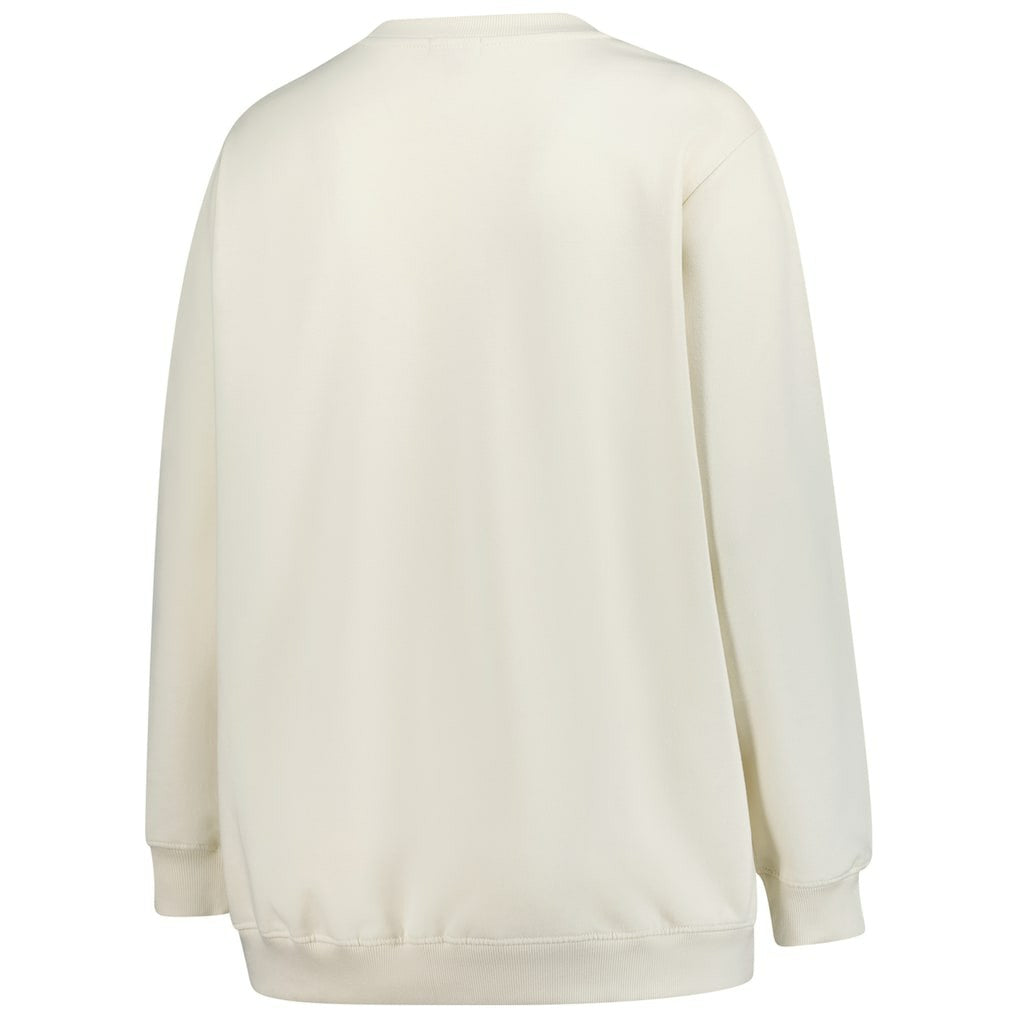 Mitchell & Ness Indianapolis Colts Women's Plus Size Shooting Star Sweatshirt Cream