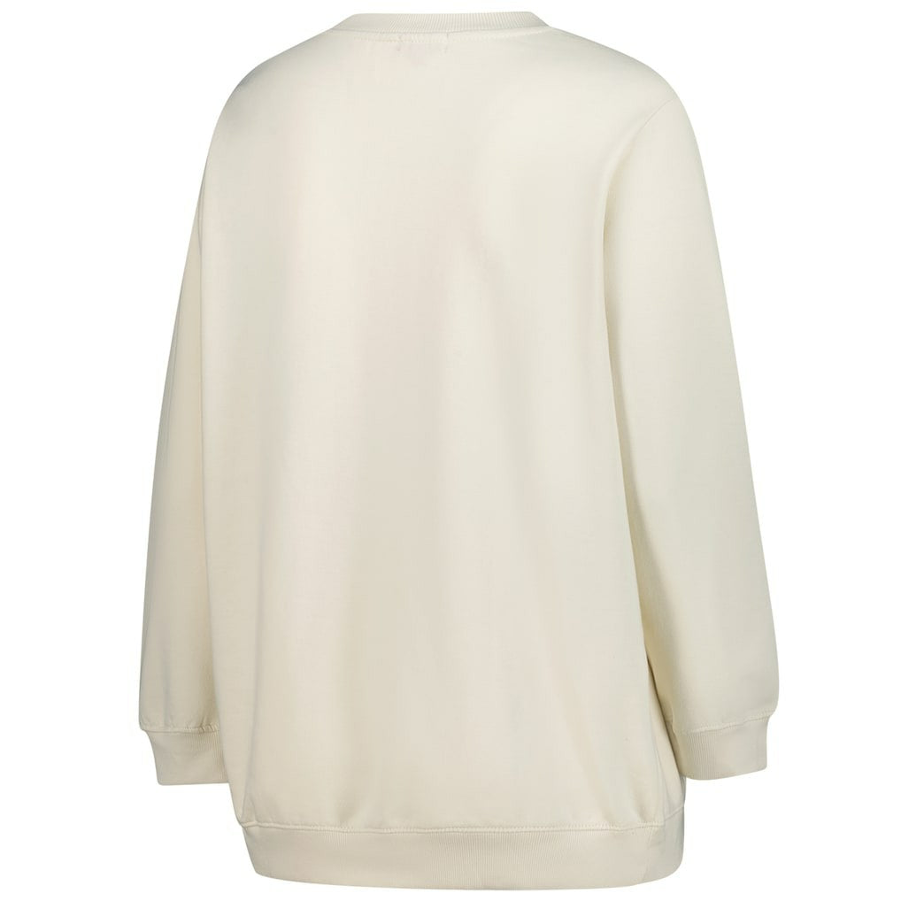 Mitchell & Ness Seattle Seahawks Women's Plus Size Shooting Star Sweatshirt Cream