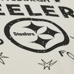 Mitchell & Ness Pittsburgh Steelers Women's Plus Size Shooting Star Sweatshirt Cream