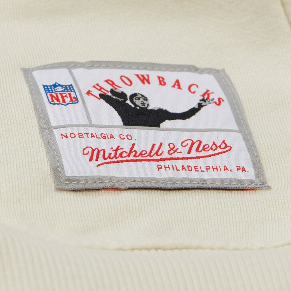 Mitchell & Ness Pittsburgh Steelers Women's Plus Size Shooting Star Sweatshirt Cream