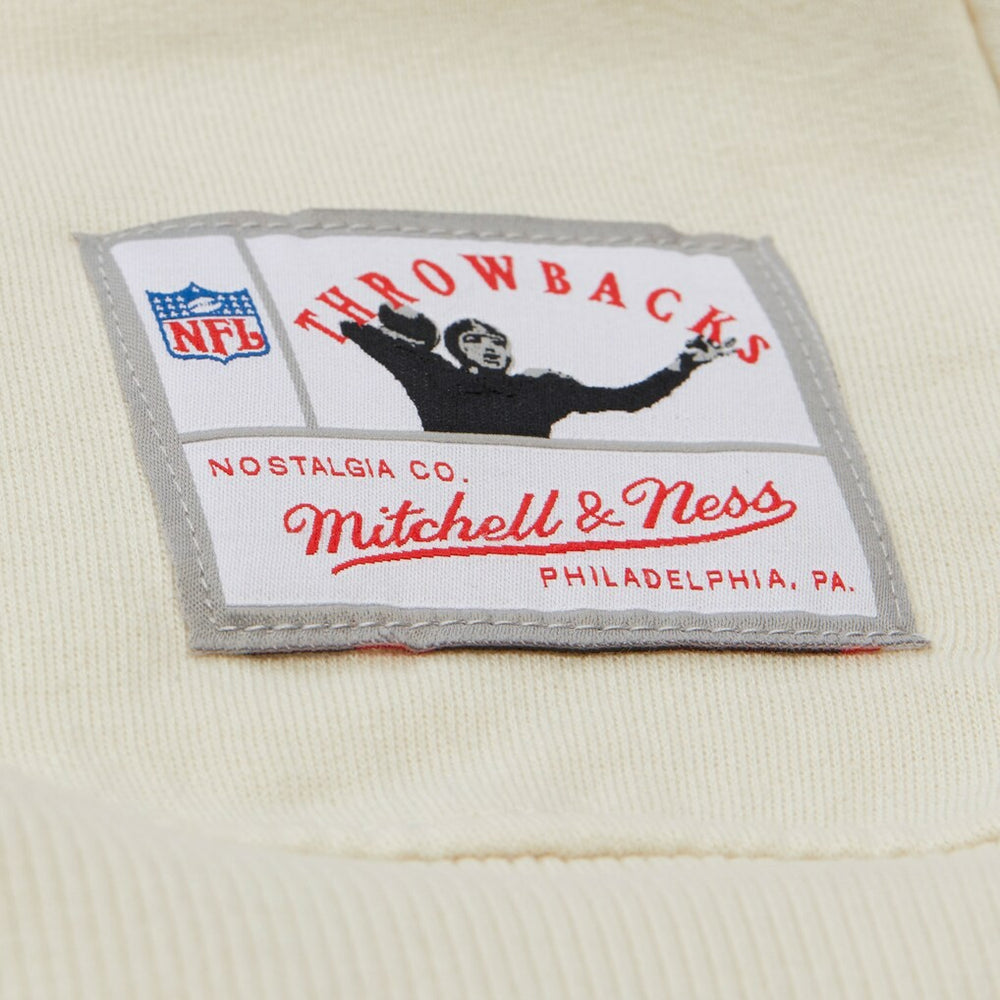 Mitchell & Ness Pittsburgh Steelers Women's Plus Size Shooting Star Sweatshirt Cream