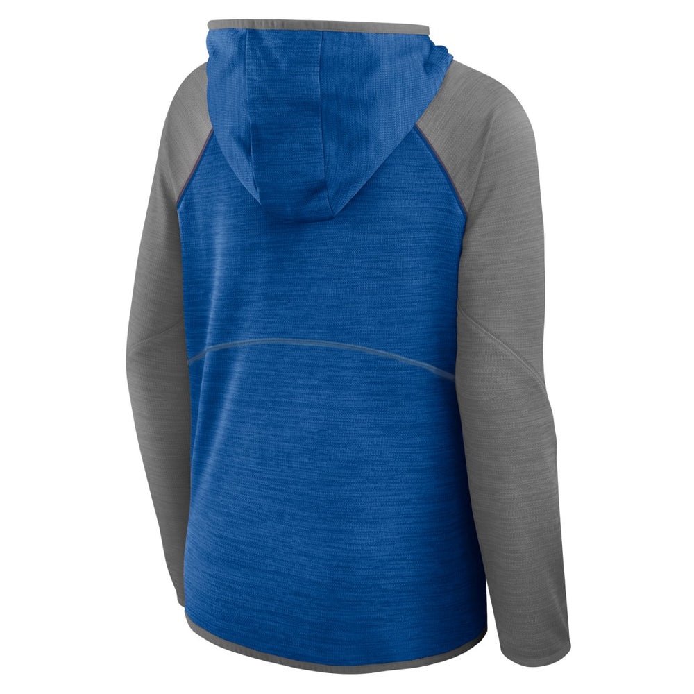 Fanatics Detroit Lions Women's Plus Size End Around Pass Full-Zip Hoodie Blue