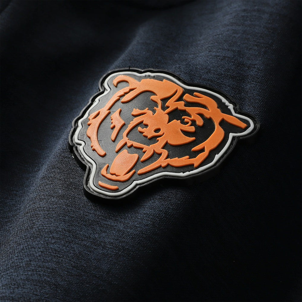 Fanatics Chicago Bears Women's Plus Size End Around Pass Full-Zip Hoodie Navy