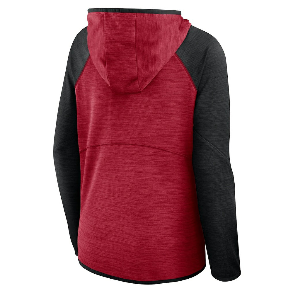 Fanatics San Francisco 49ers Women's Plus Size End Around Pass Full-Zip Hoodie Scarlet