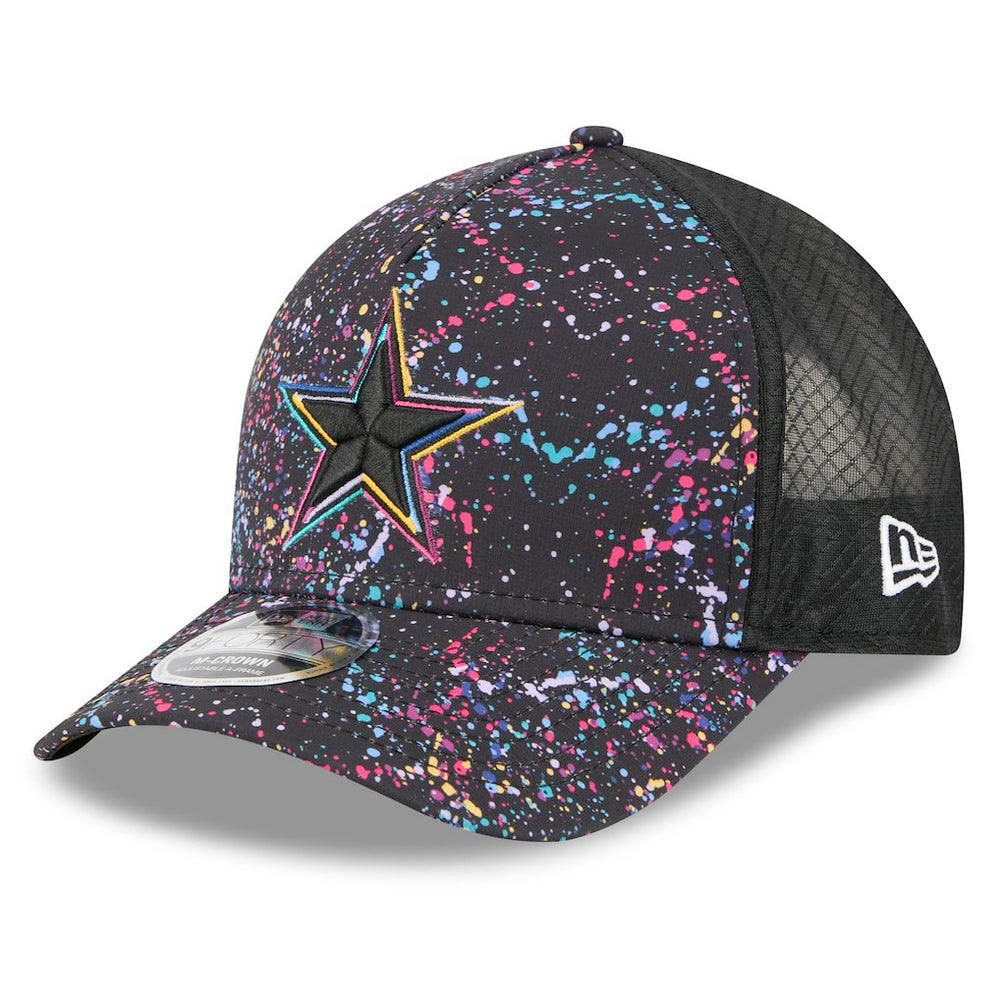 Dallas Cowboys New Era 2025 NFL Crucial Catch 9FORTY Adjustable Hat Black