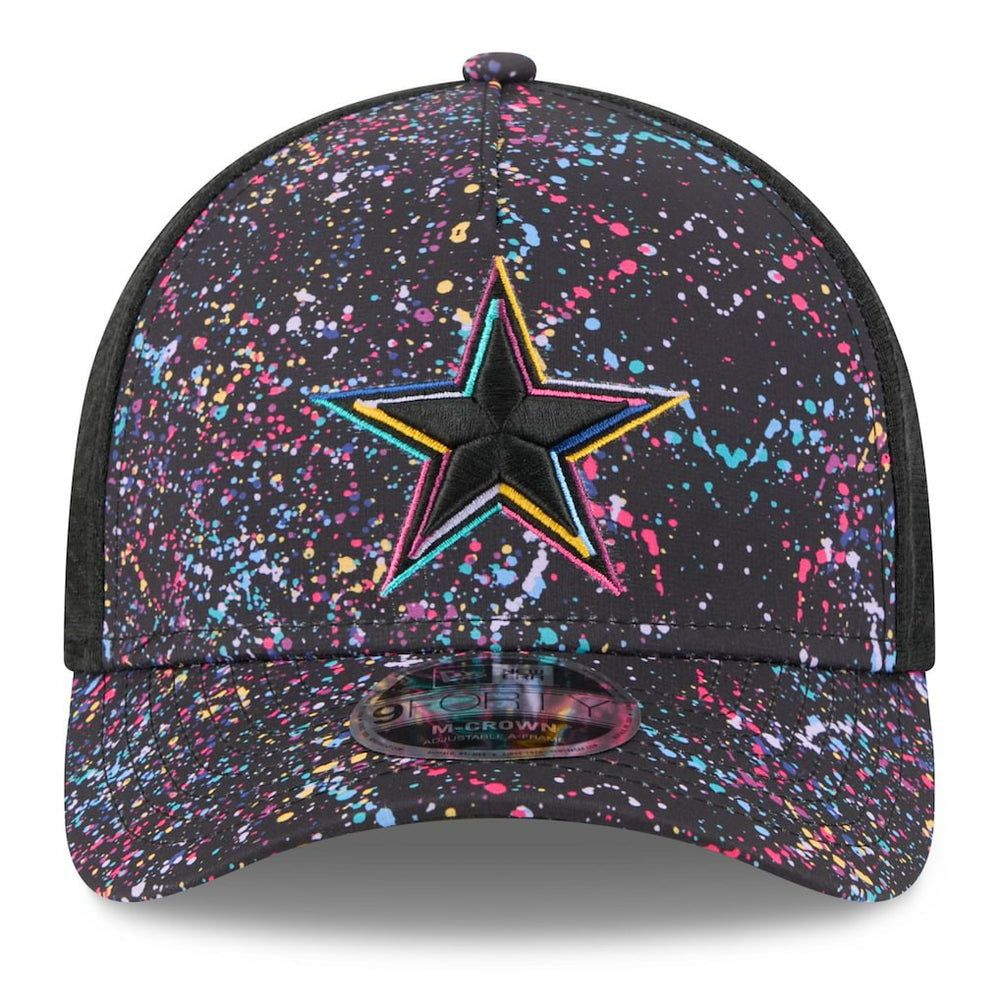 Dallas Cowboys New Era Youth 2025 NFL Crucial Catch 9FORTY Adjustable Hat Black