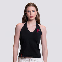 Philadelphia Phillies Lusso Women's Noelle V-Neck Tank Top - Black - MLB on Sale