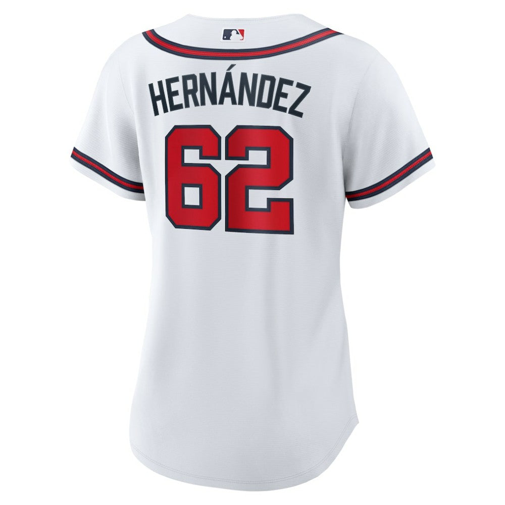 Daysbel Hernandez Atlanta Braves Nike Women's Home Replica Jersey - White - Nike on Sale