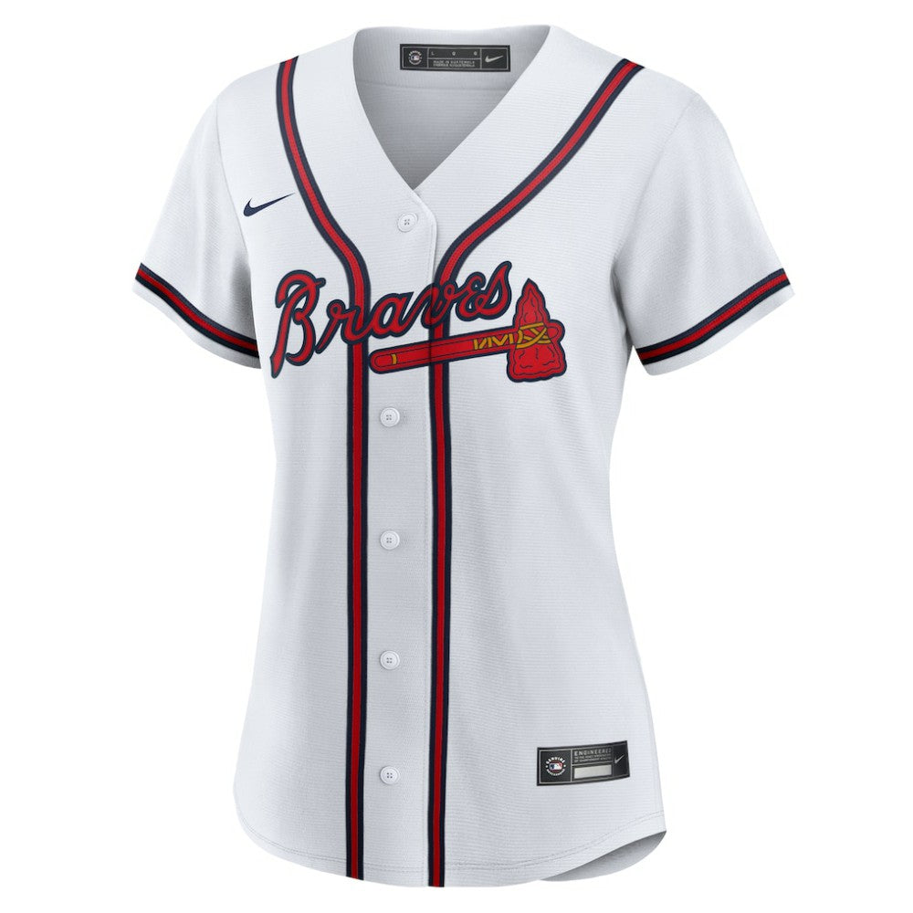 Spencer Schwellenbach Atlanta Braves Nike Women's Home Replica Jersey - White - Nike Sale