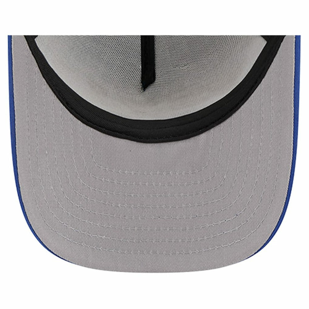 Texas Rangers New Era Vintage Arched Foam Front 9FIFTY A-Frame Adjustable Trucker Hat - Royal - New Era Lifestyle