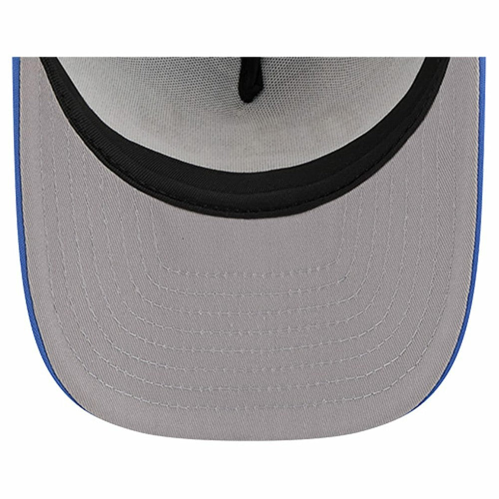Atlanta Braves New Era Vintage Arched Foam Front 9FIFTY A-Frame Adjustable Trucker Hat - Royal - New Era Sale