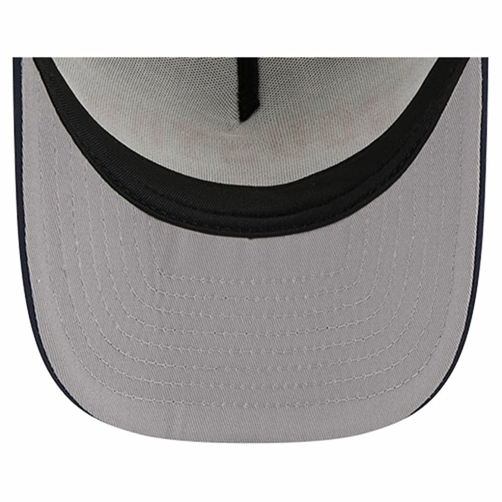 Houston Astros New Era Vintage Arched Foam Front 9FIFTY A-Frame Adjustable Trucker Hat - Navy - New Era on Sale