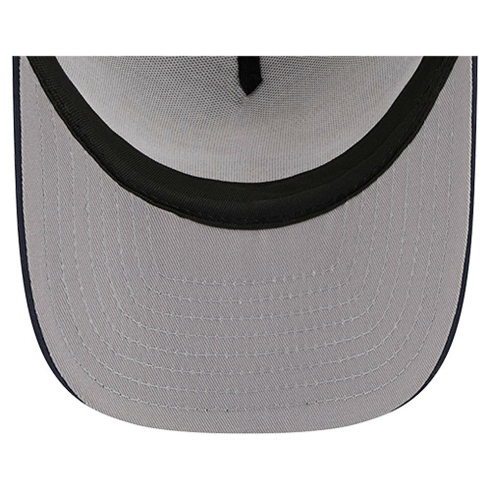 New York Yankees New Era Vintage Arched Foam Front 9FIFTY A-Frame Adjustable Trucker Hat - Navy - New Era Lifestyle